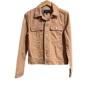Club Monaco women’s size xs Tan Denim Jacket